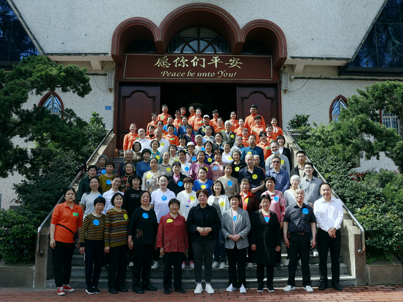 本堂4月10日举行乐龄健康学堂开班仪式